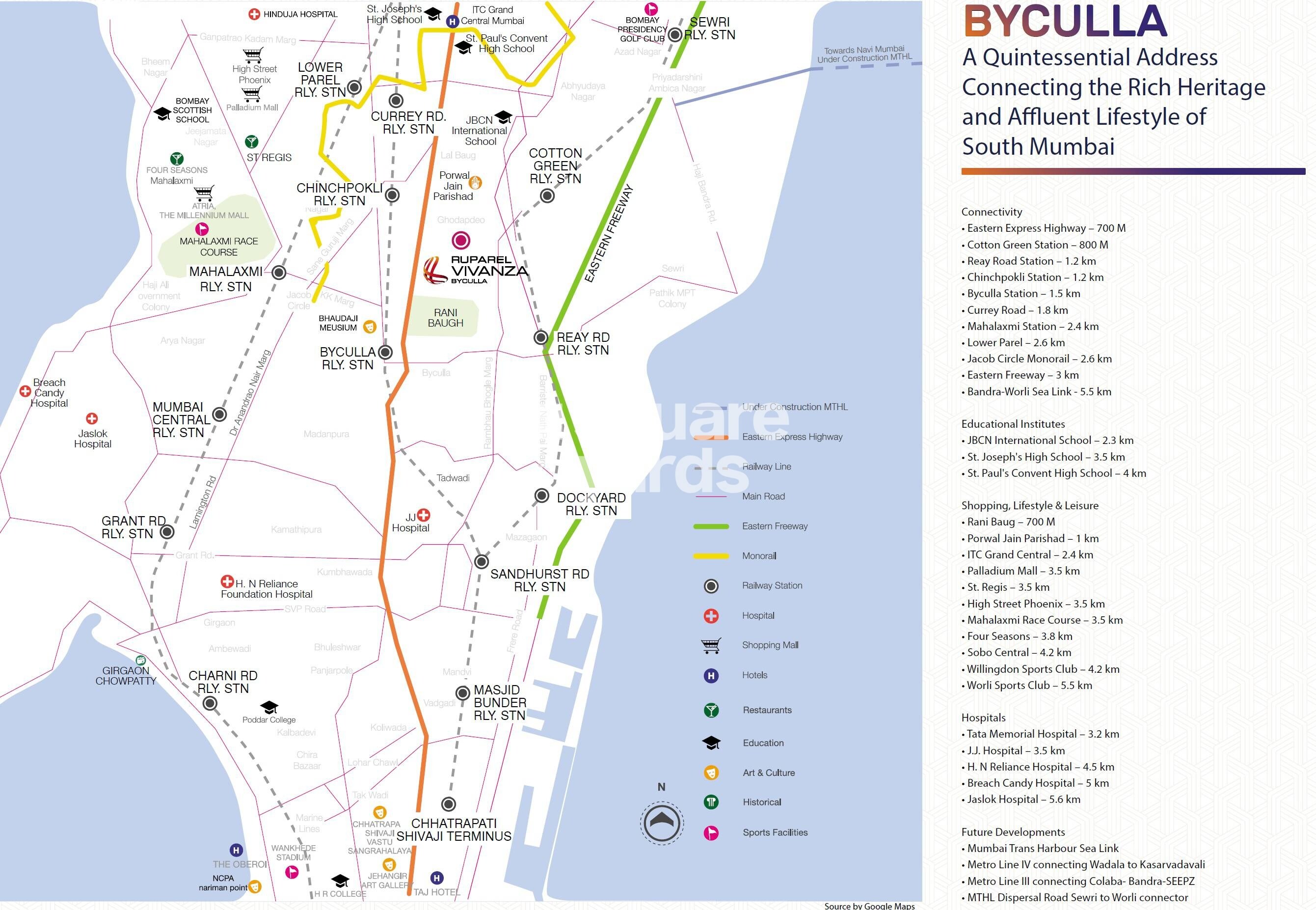 Ruparel Vivanza Location Image