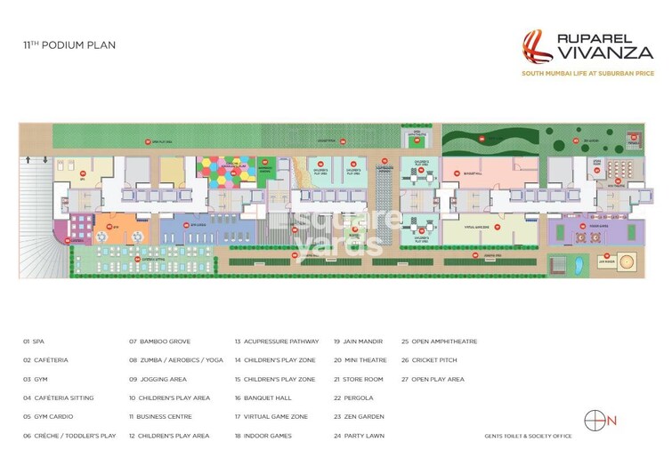 Ruparel Vivanza Master Plan Image