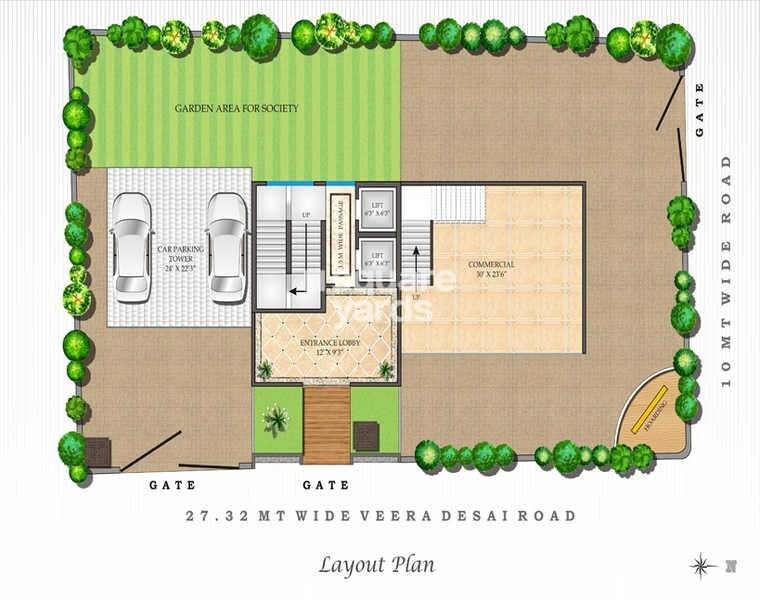 Rushabh Sambhav Pearl Master Plan Image
