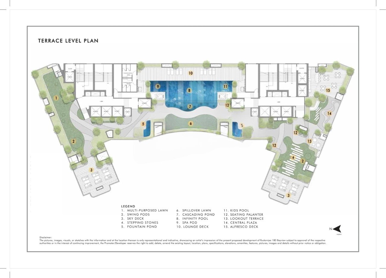 Rustomjee 180 Bayview Master Plan 1