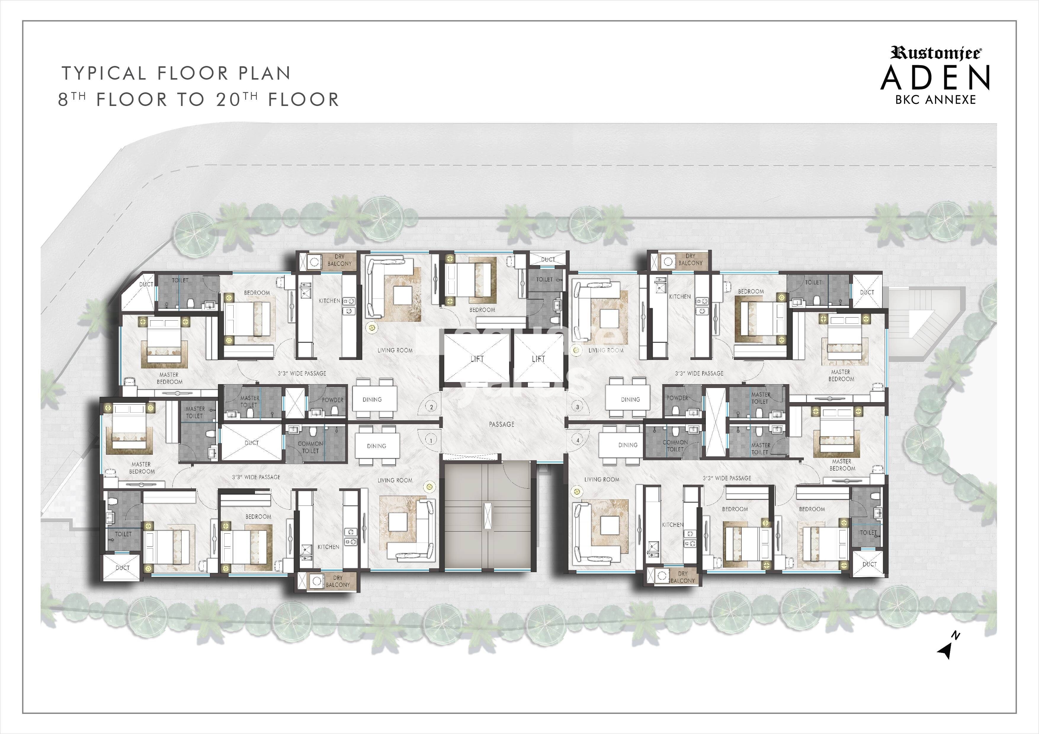 Rustomjee Aden Floor Plans 1