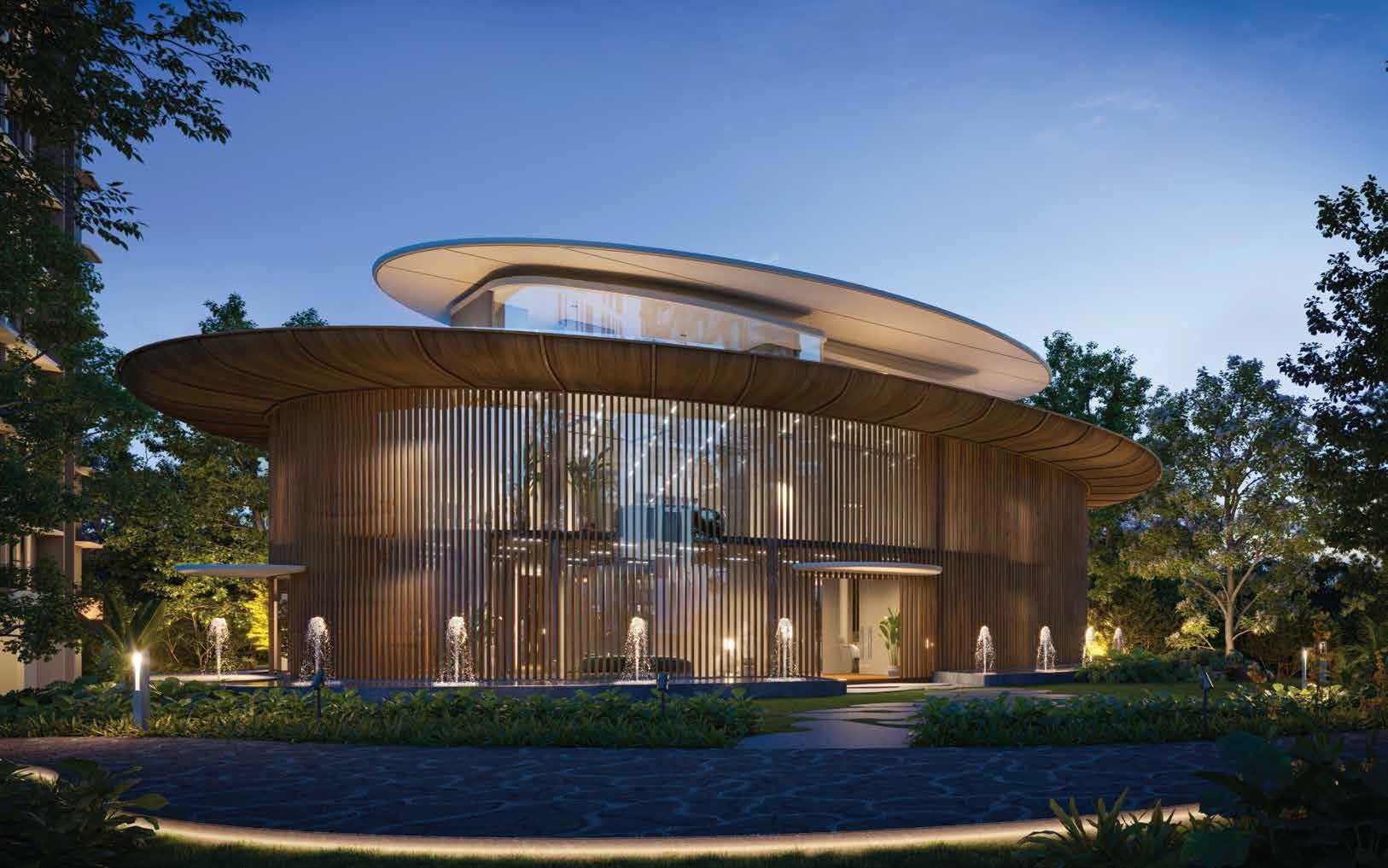 Rustomjee Balmoral Clubhouse External Image