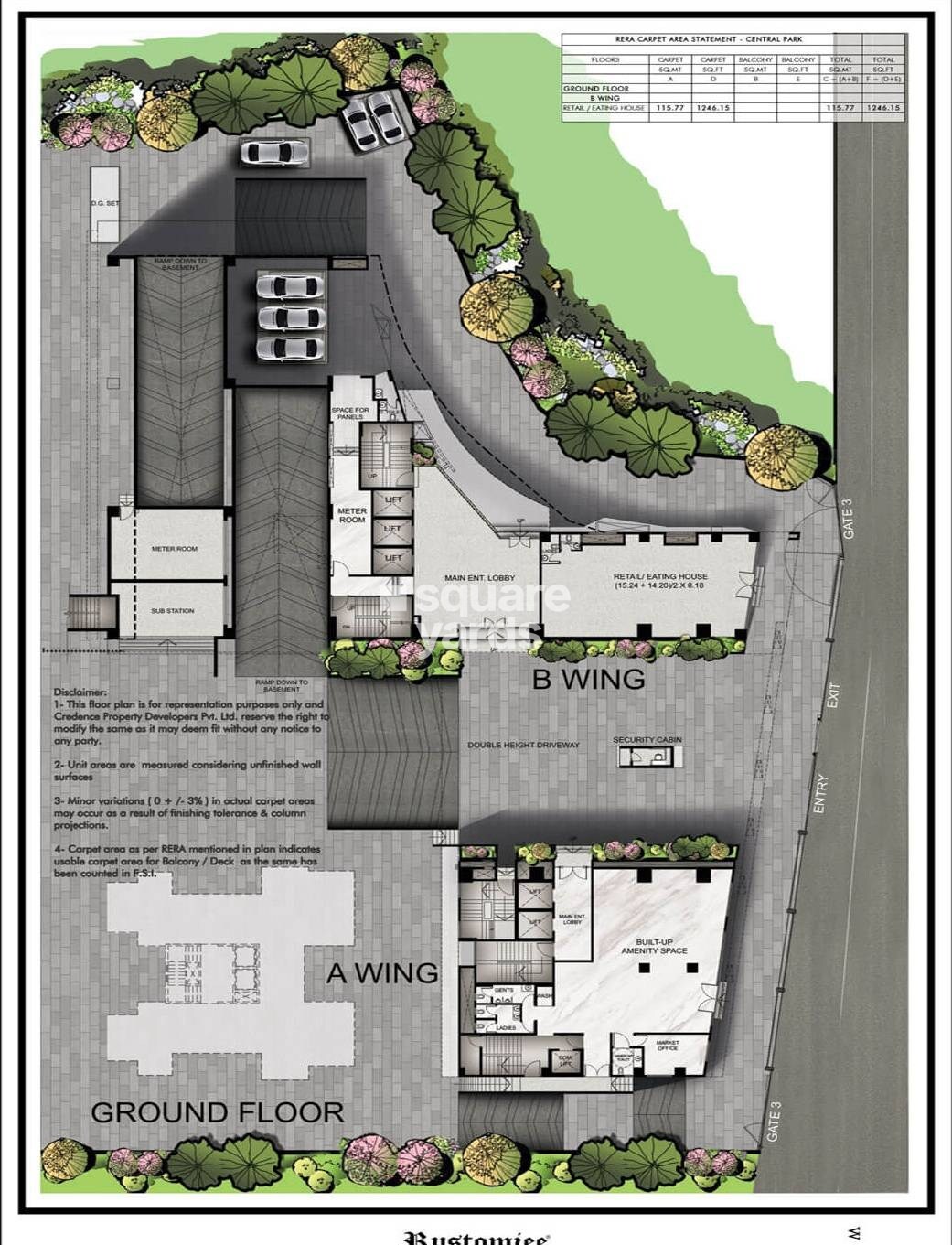 Rustomjee Central Park Commercial Master Plan Image