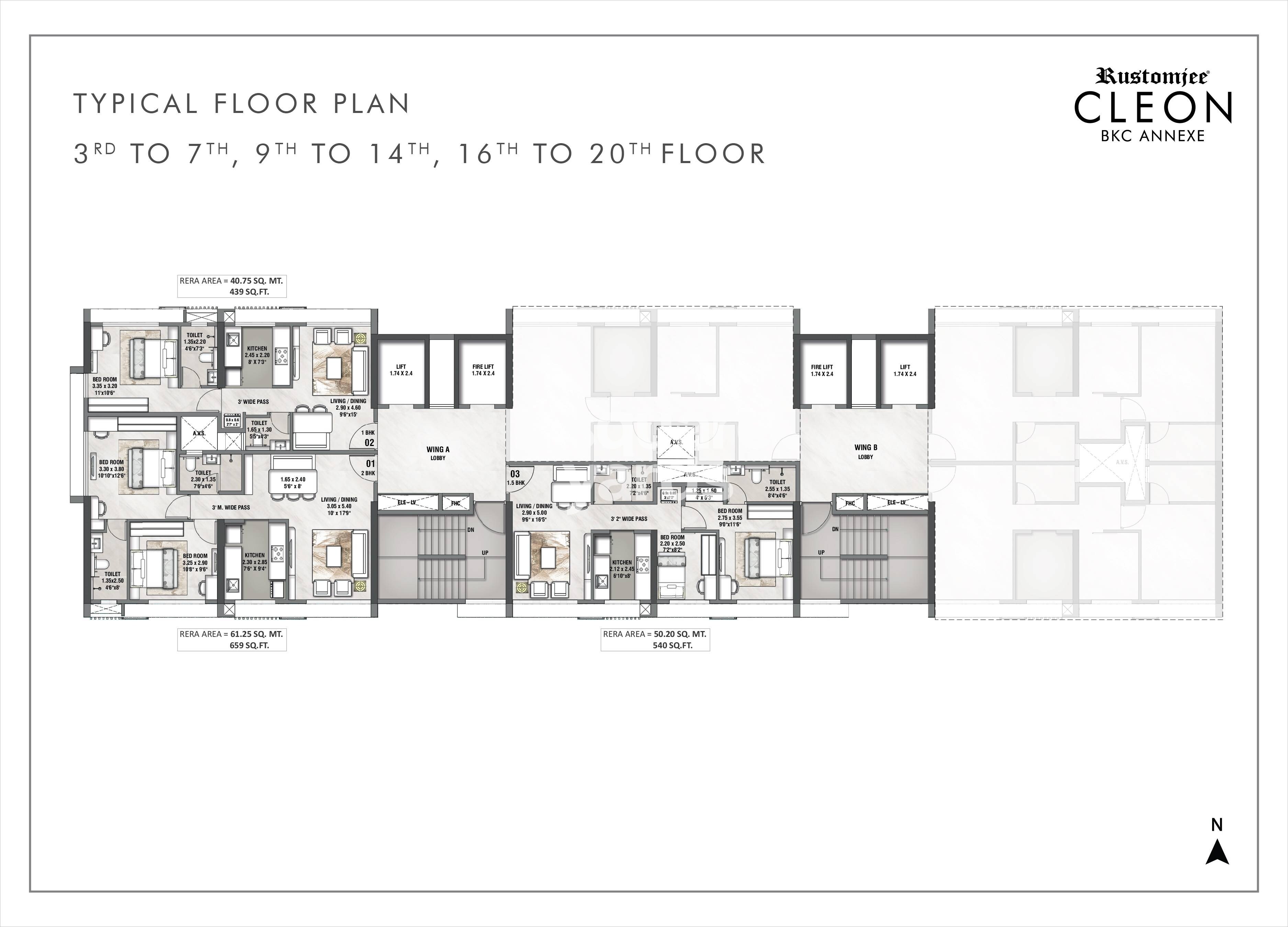 Rustomjee Cleon Floor Plans 1