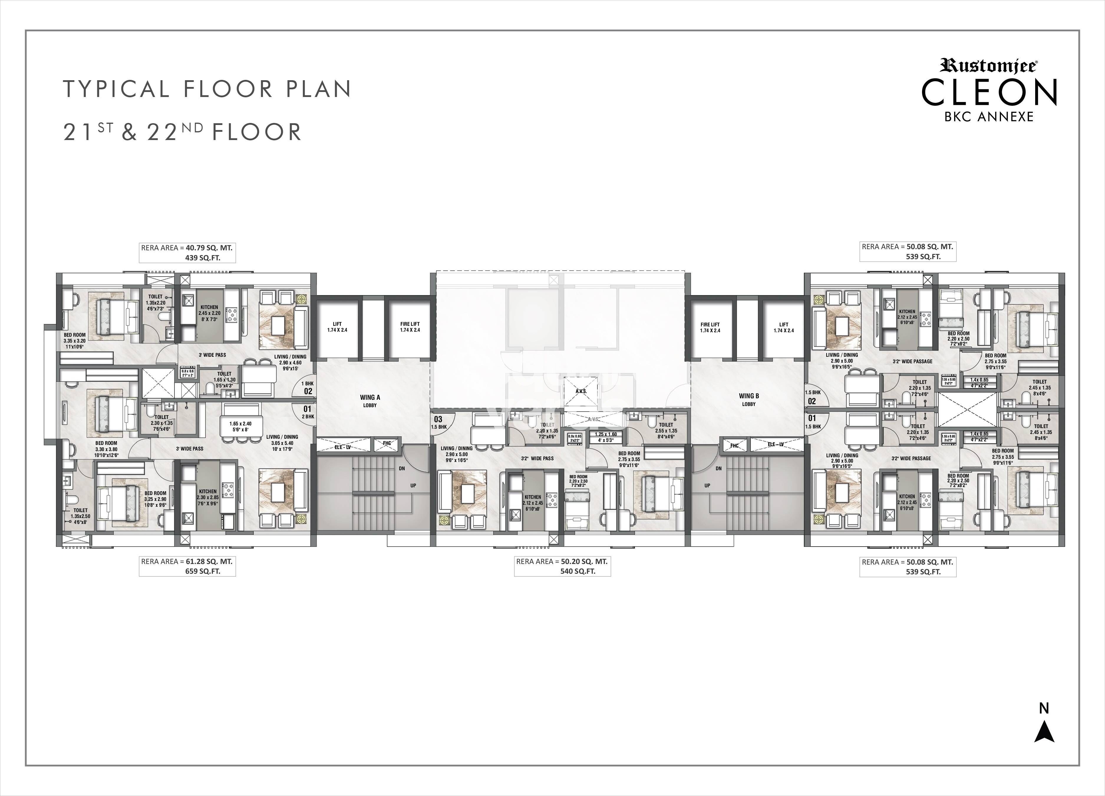 Rustomjee Cleon Floor Plans 4