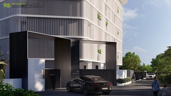 Rustomjee Cliff Tower Entrance View