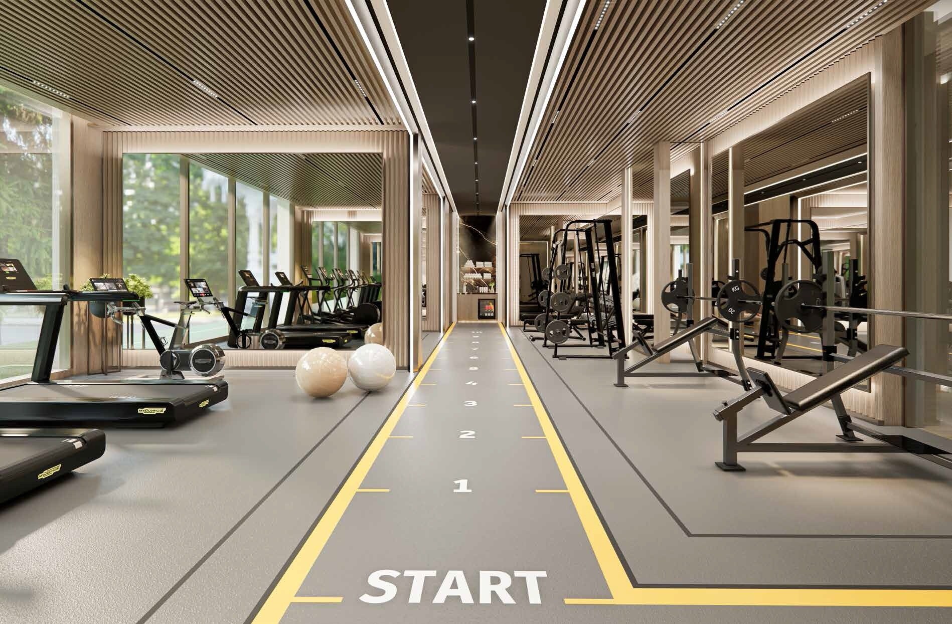 Rustomjee Crescent Gymnasium Image