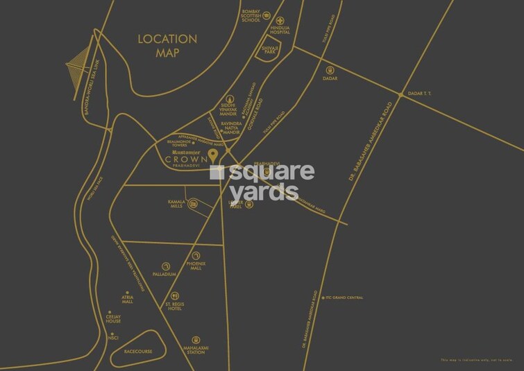 Rustomjee Crown Location Image