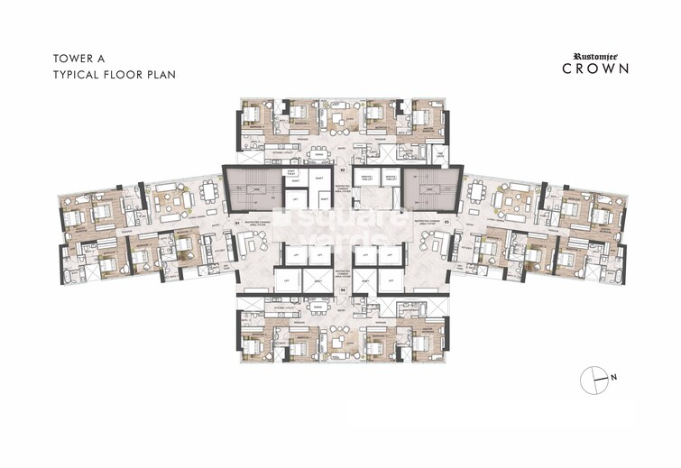 Rustomjee Crown Floor Plans 1
