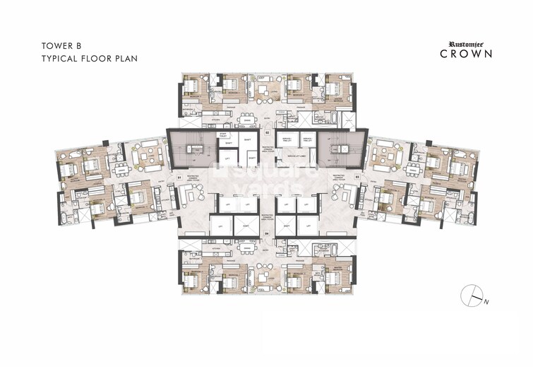 Rustomjee Crown Floor Plans 2
