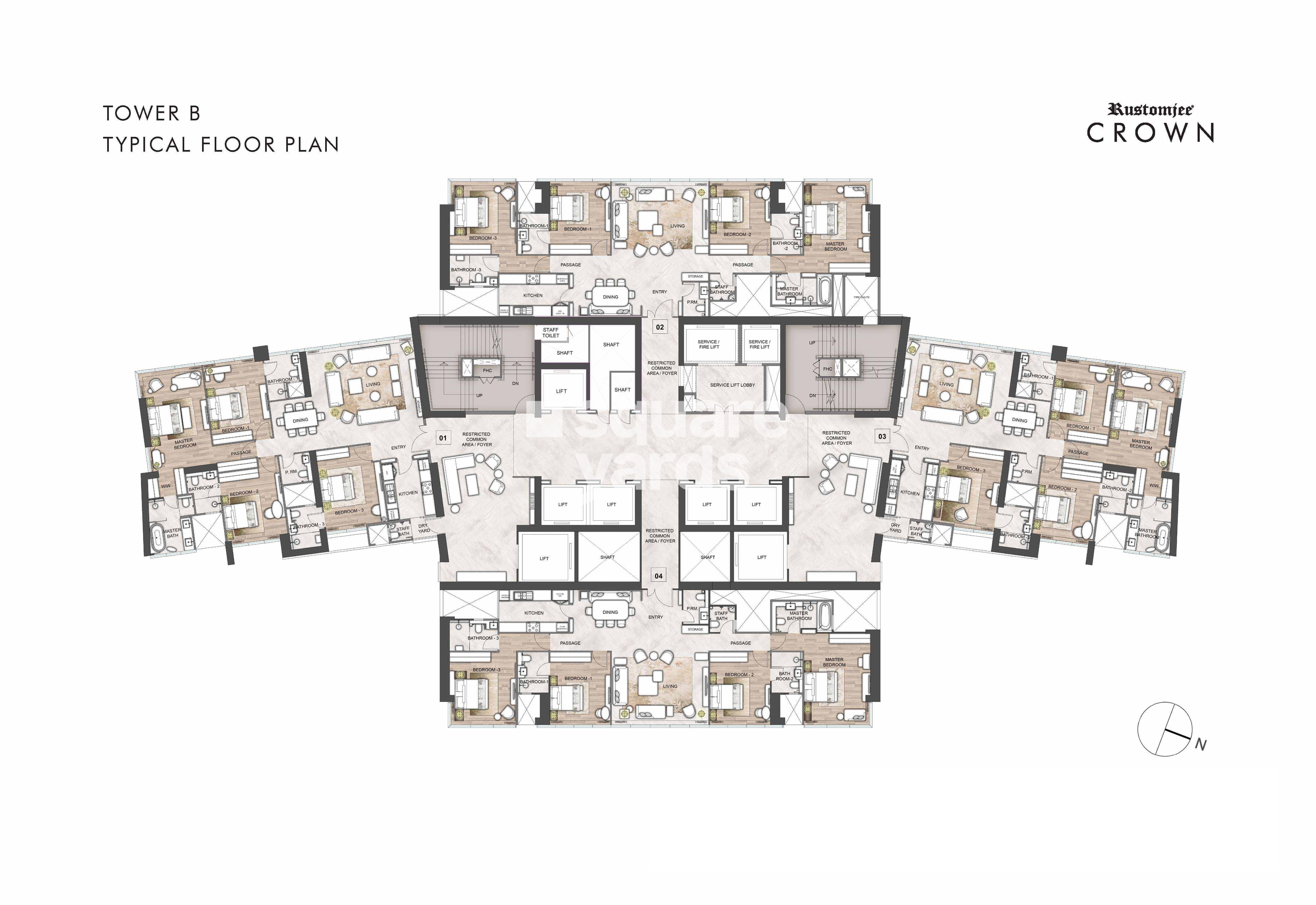 Rustomjee Crown Floor Plans 2