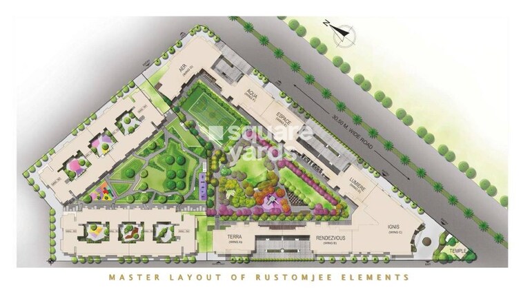 Rustomjee Elements Master Plan Image