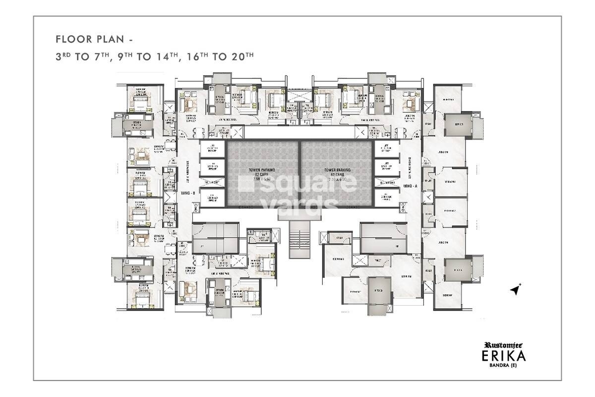 Rustomjee Erika Floor Plans 2