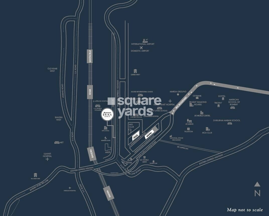 Rustomjee Erika Location Image