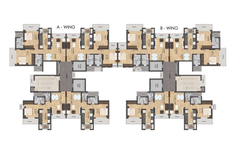 Rustomjee Meridian Floor Plans