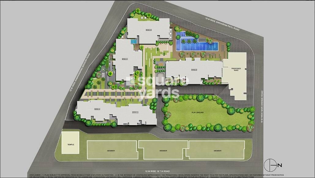 Rustomjee Paramount Master Plan 1