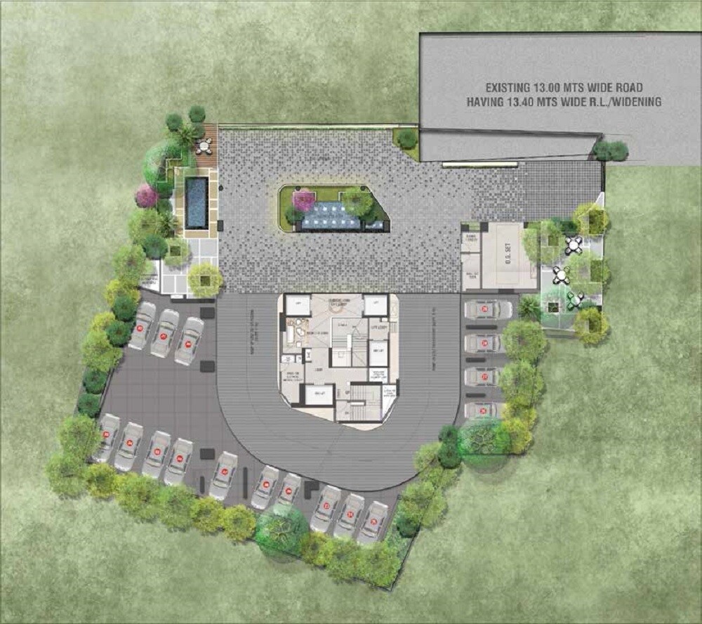 Rustomjee Parishram Master Plan Image
