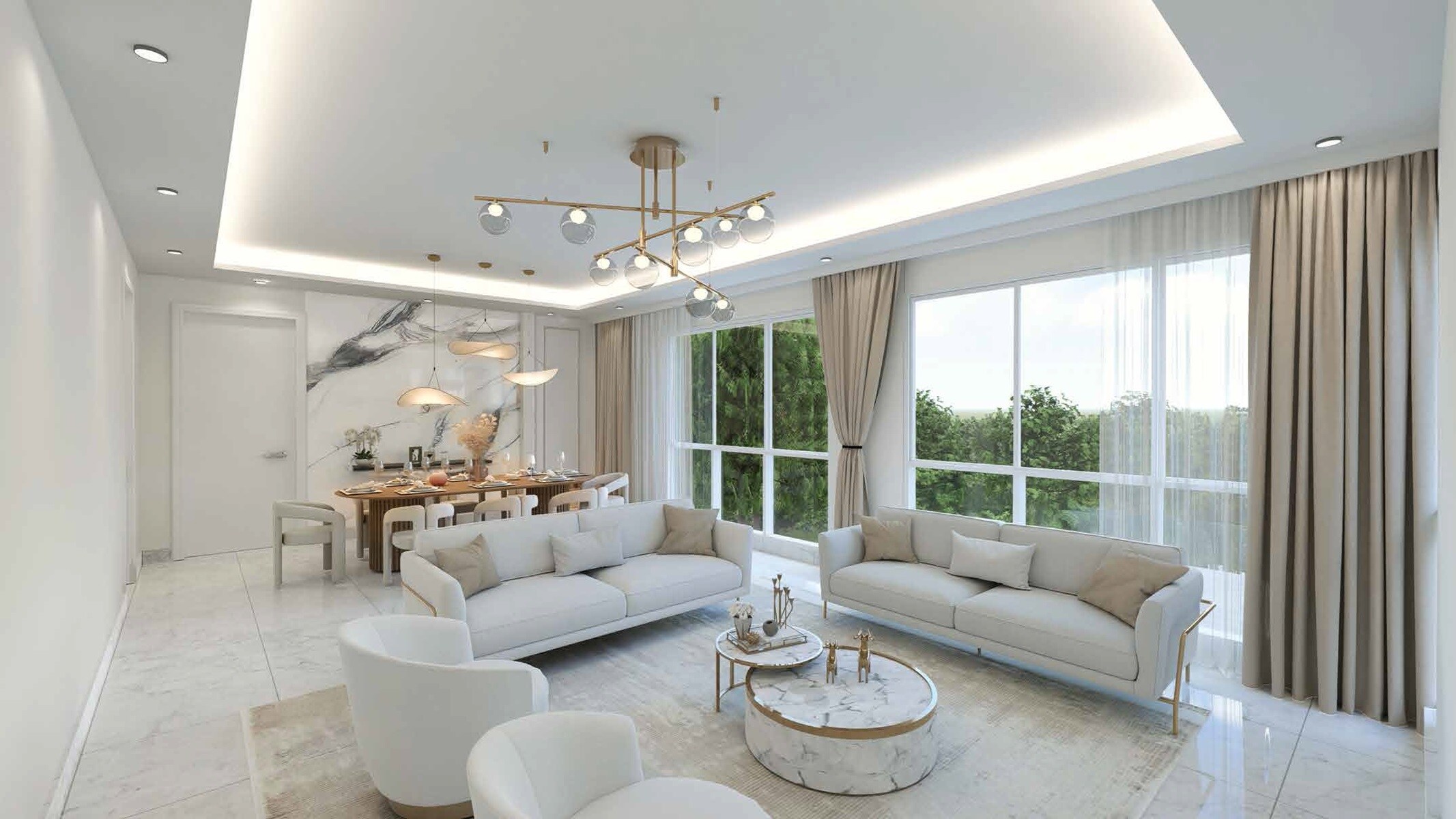 Rustomjee Prive Apartment Interiors