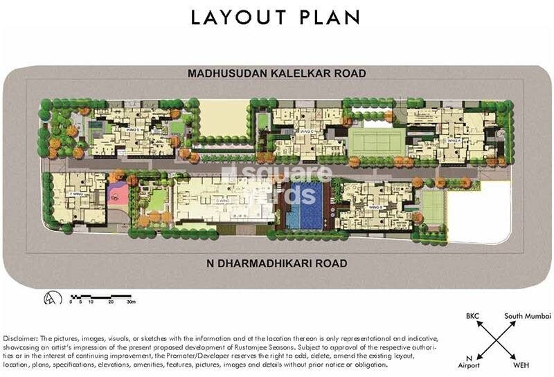 Rustomjee Seasons Bandra East Floor Plans 2