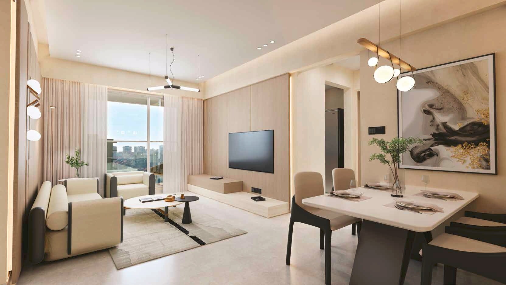 Rustomjee Stella Apartment Interiors 2