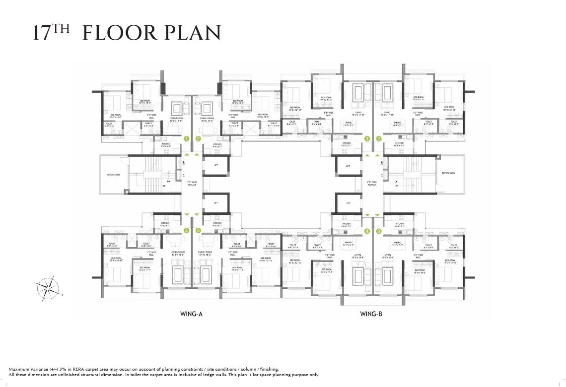 Rustomjee Stella Floor Plans 1