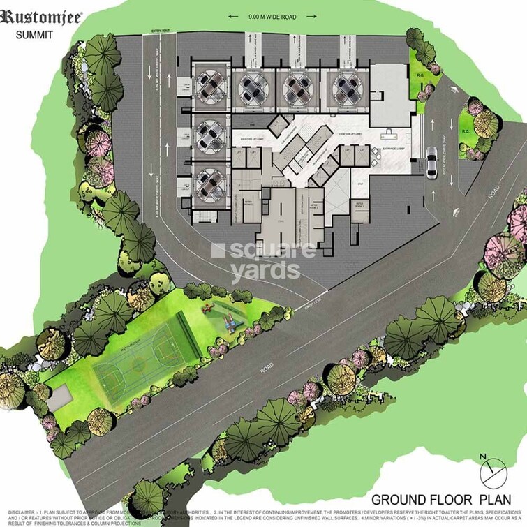 Rustomjee Summit Master Plan Image
