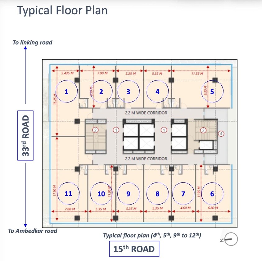 Rustomjee Thirty3.15 Floor Plans