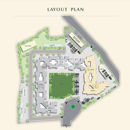S A Samarth Garden Wings F And G Master Plan Image