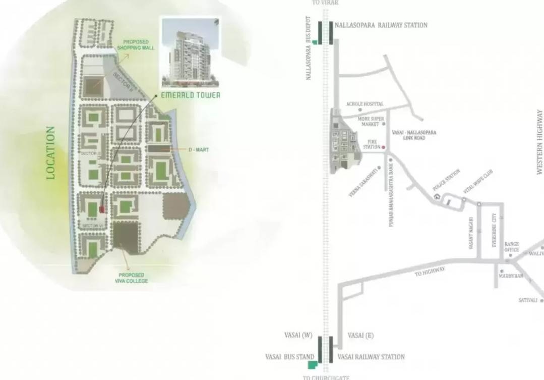 S And S Emerald Tower A Wing Location Image