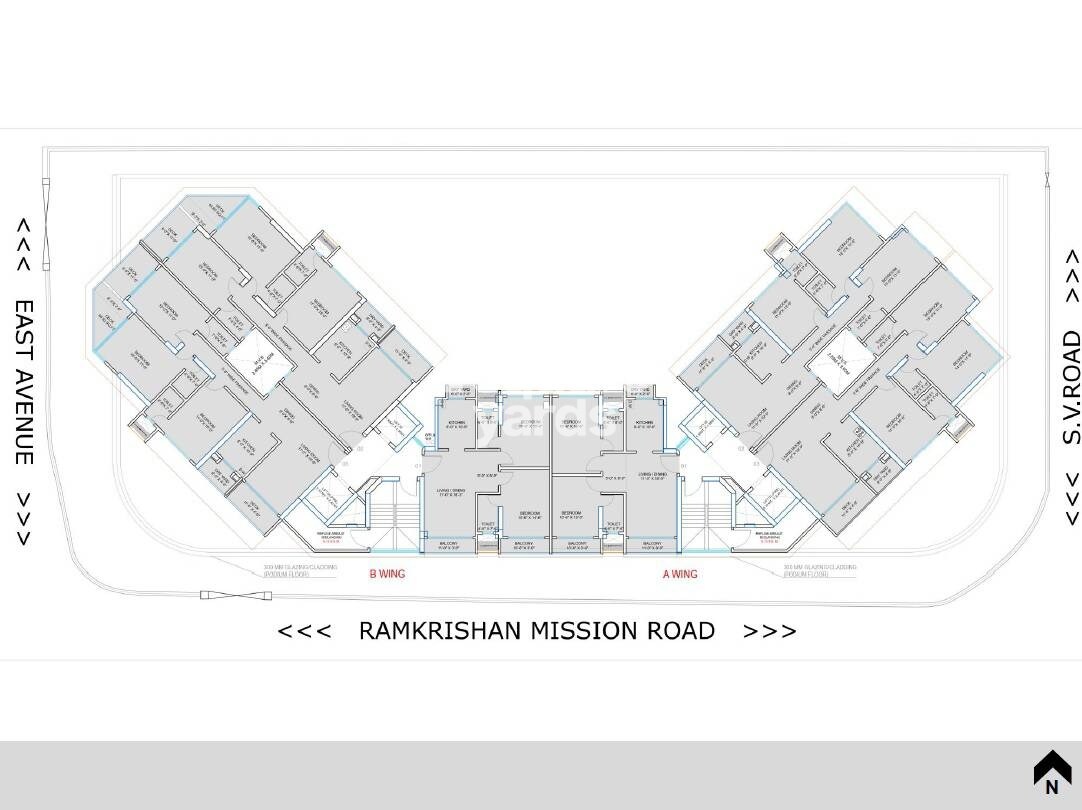 S Raheja Fairfield Floor Plans 1