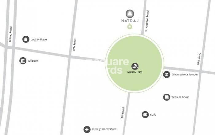 S Raheja Natraj Location Image