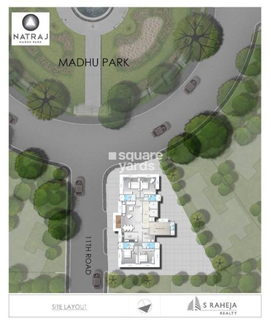 S Raheja Natraj Master Plan Image