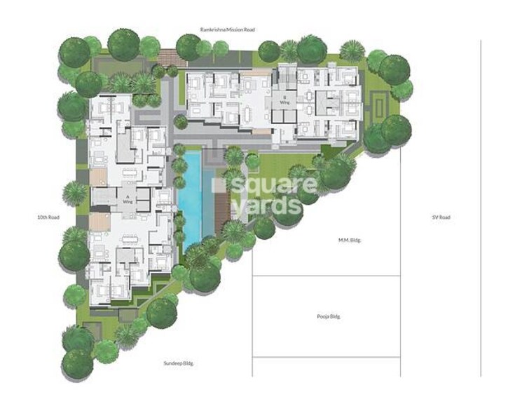 S Raheja New Light Master Plan Image