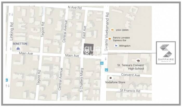 S Raheja Sapphire Location Image