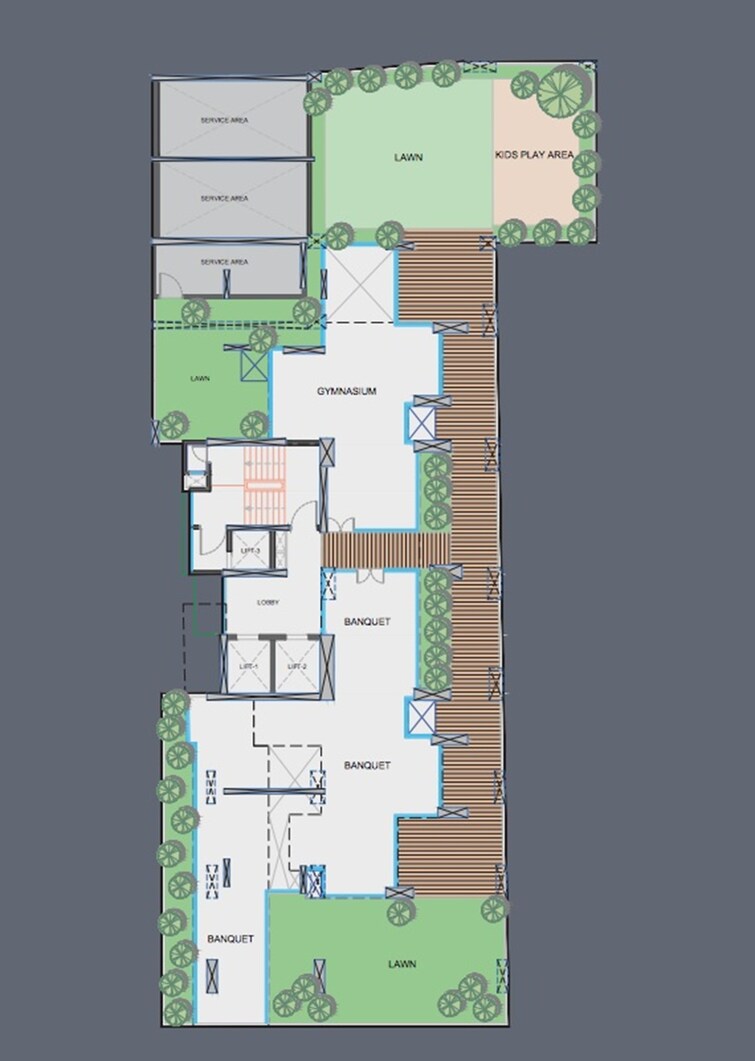 S Raheja Silver Rock Master Plan Image