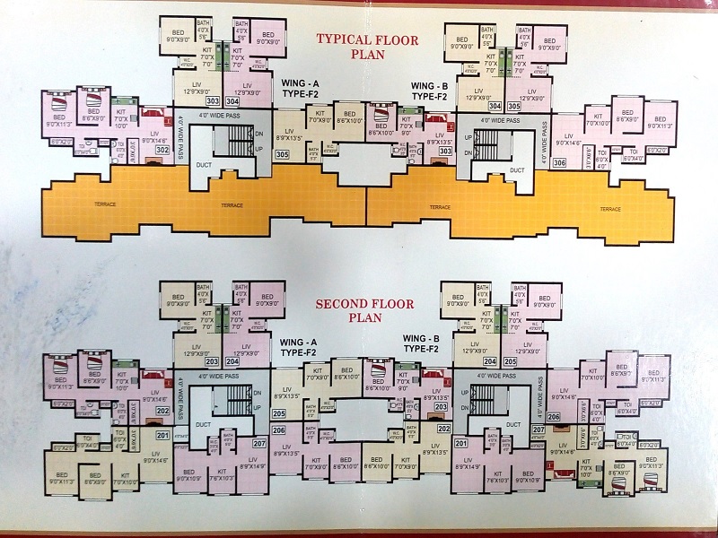 Saakar Laxmi Apartment Floor Plans