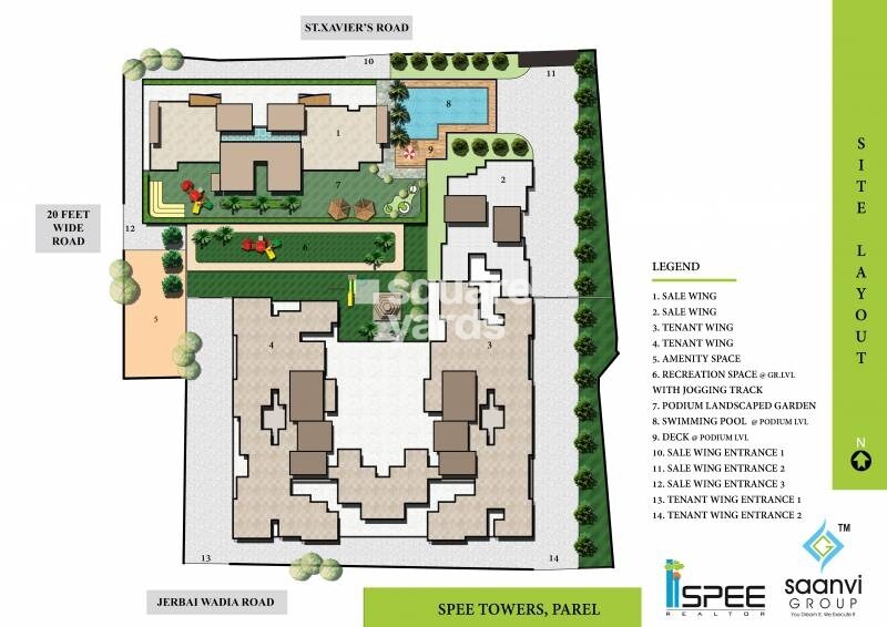 Saanvi Spee Towers Master Plan 1