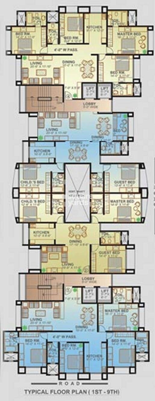 Sabari Aashiana Floor Plans