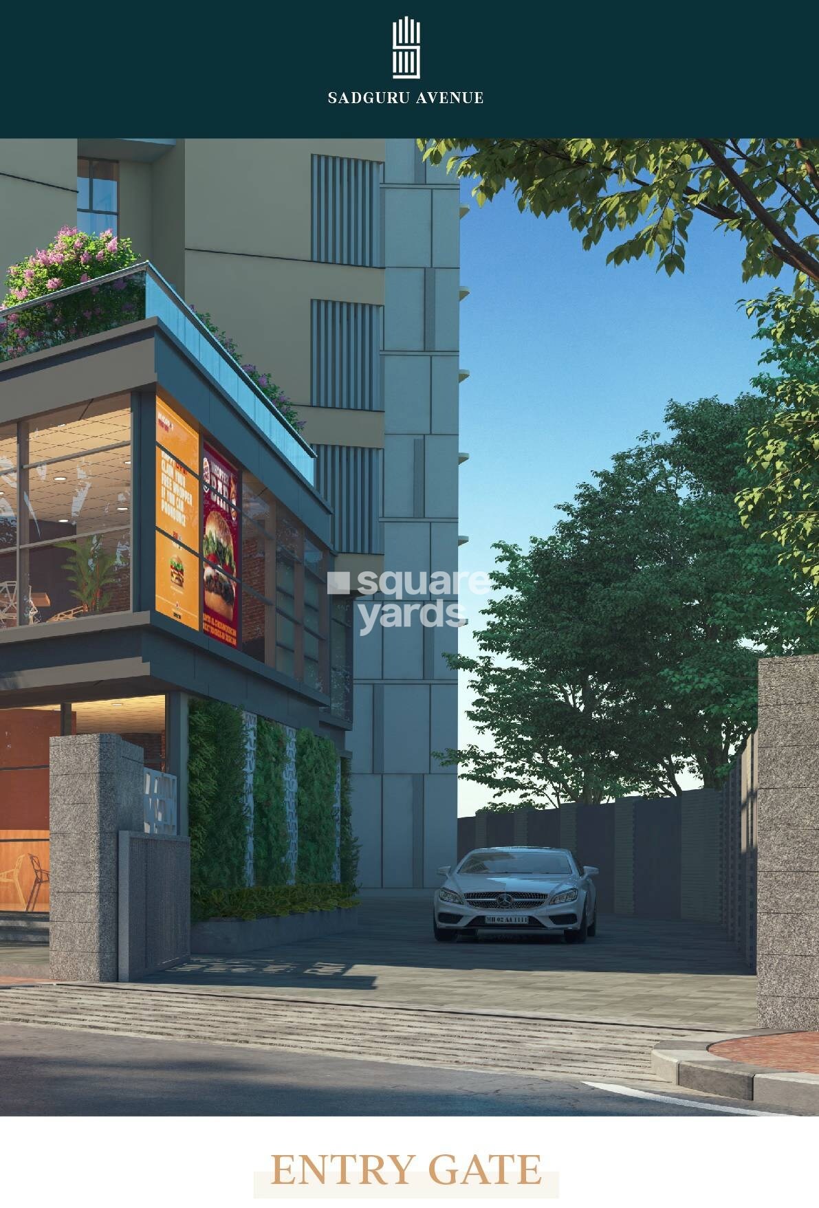 Sadguru Avenue Entrance View