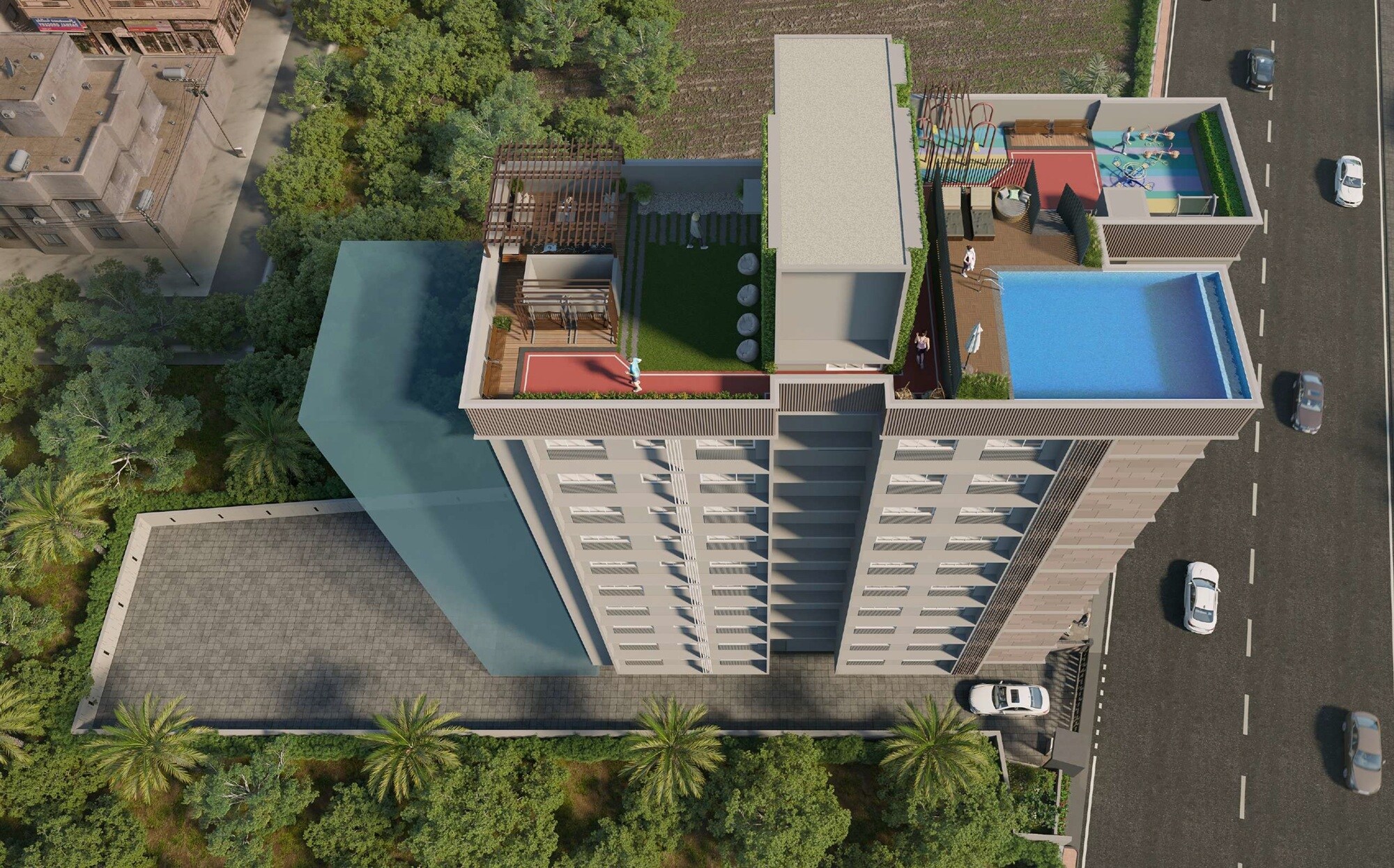 Sadguru Avighna Tower View