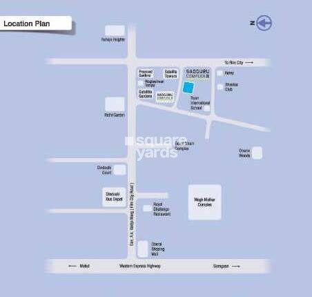 Sadguru Towers Location Image