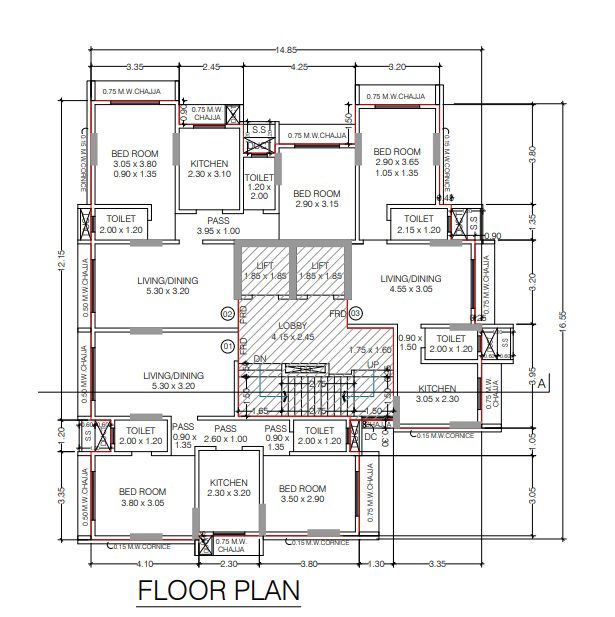 Saee Visawa CHS Floor Plans