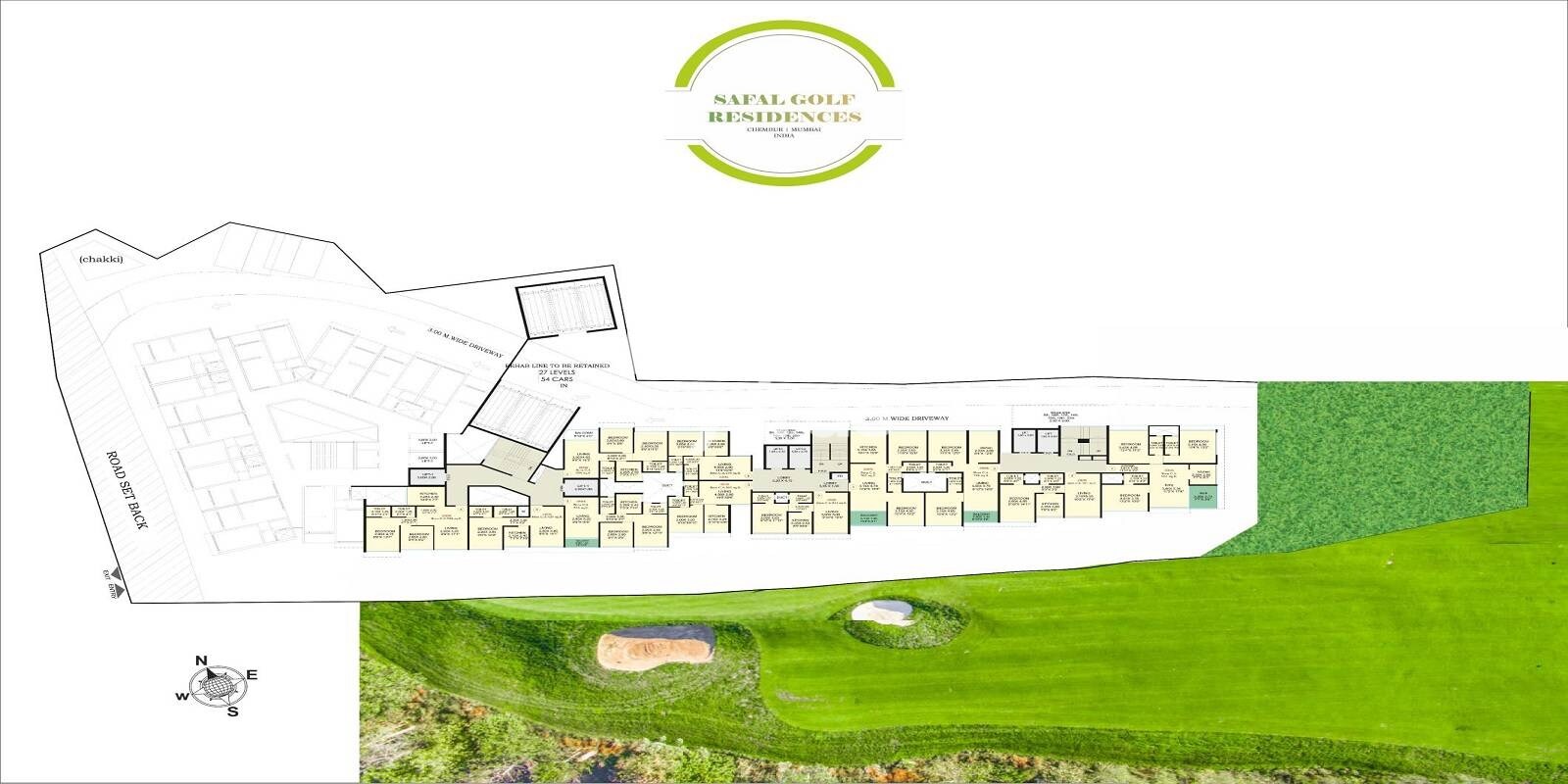 Safal Golf Residences Master Plan Image