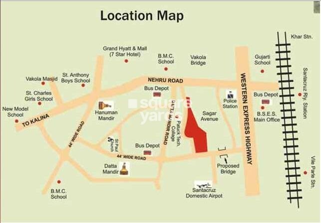 Sagar Avenue Phase 2 Location Image