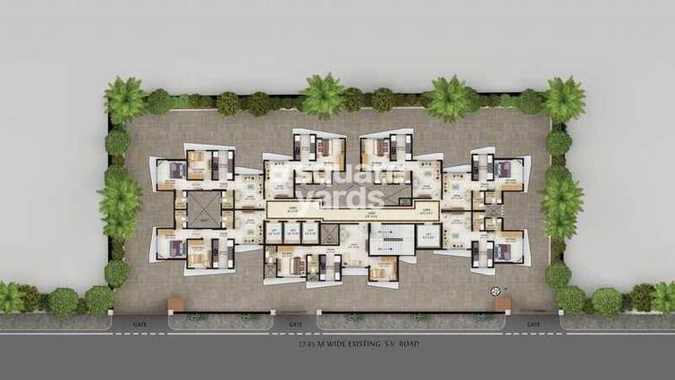 Sahajanand Athena Master Plan Image