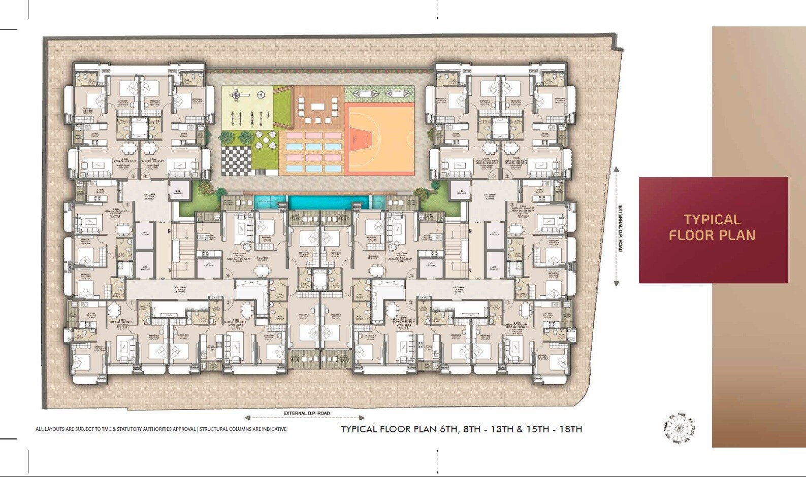 Sahakar Excel Acropolis Floor Plans