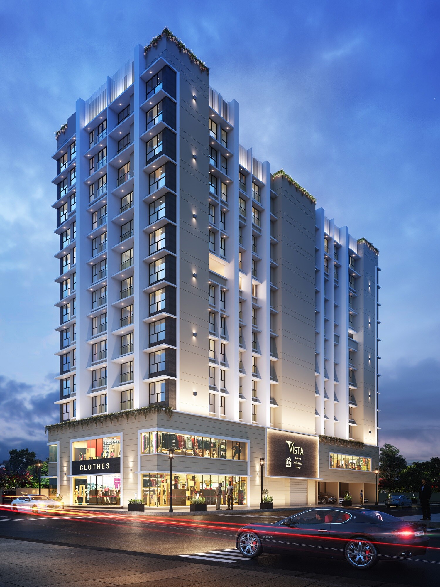 Sahakar Vista Apartment Exteriors