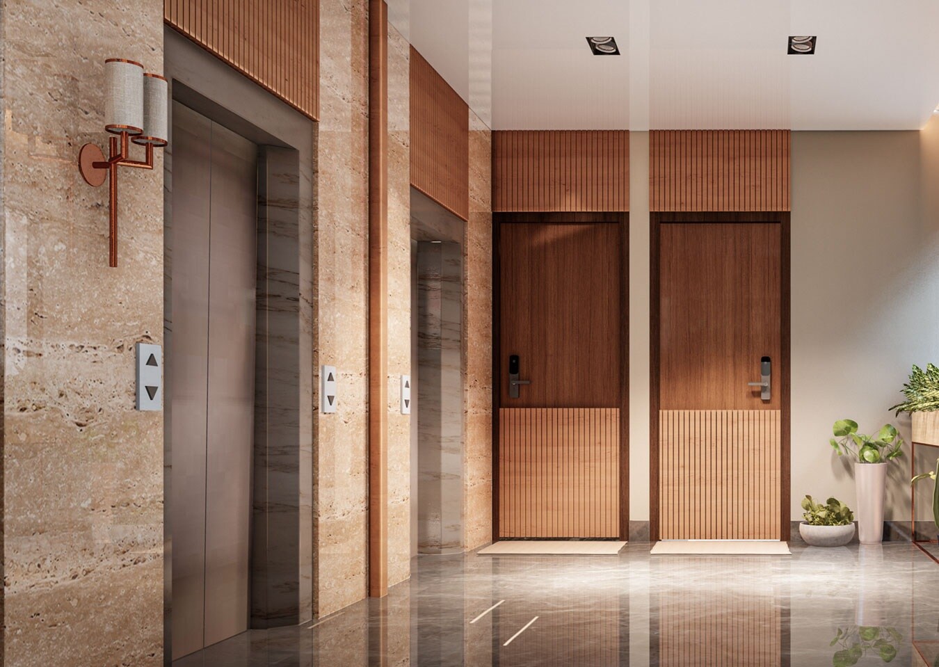 Sahakar Vista Lift Lobby Image