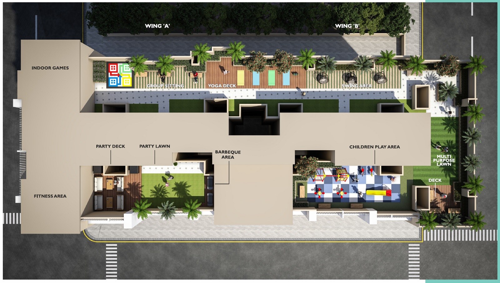 Sahakar-Vista_people are standing in front of a building