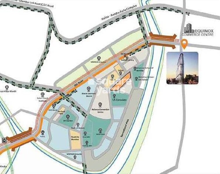 Sahrish Sunteck BKC51 Location Image